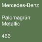 Preview: Mercedes-Benz, Palomagrün Metallic, 466.